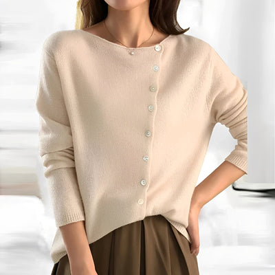 Lorena - Elegante suéter con una fina estructura de punto para mujeres