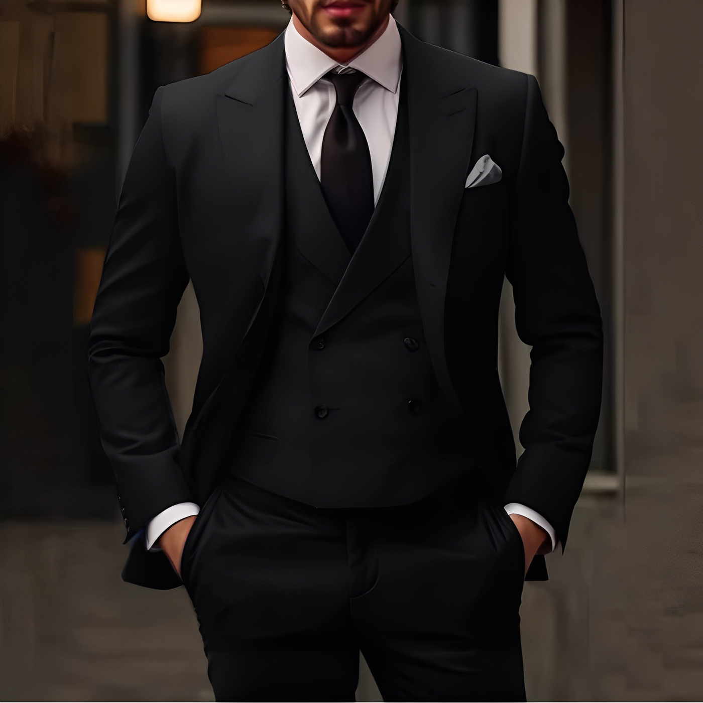 Darrel - Traje formal suelto para hombres