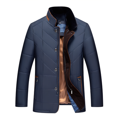 Rodney – Elegante, chaqueta acolchada con botones para hombres