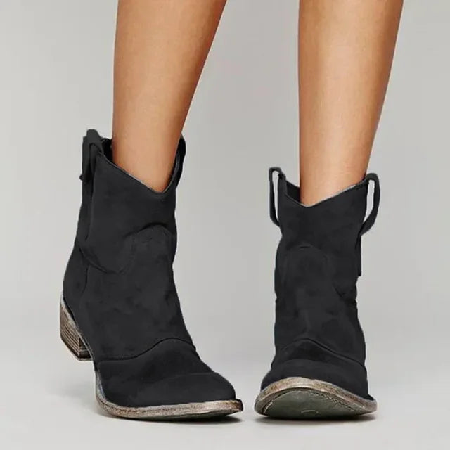 Jasmine - Botines al Tobillo de Estilo Western Moderno