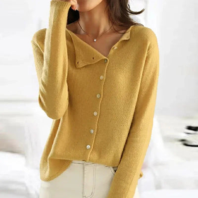 Zuri – Jersey Elegante con Botones