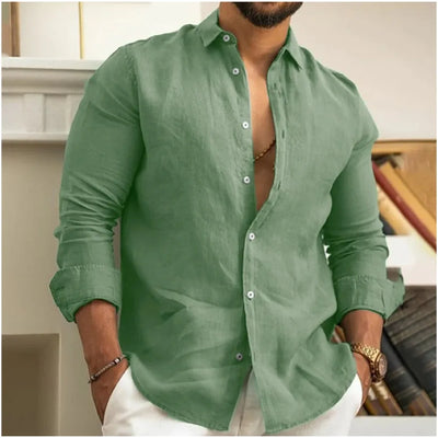Ronnie – Camisa de Lino Transpirable