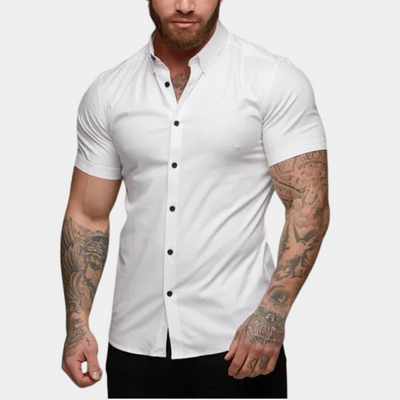 Théoden - Camisa de hombre para negocios y ocio
