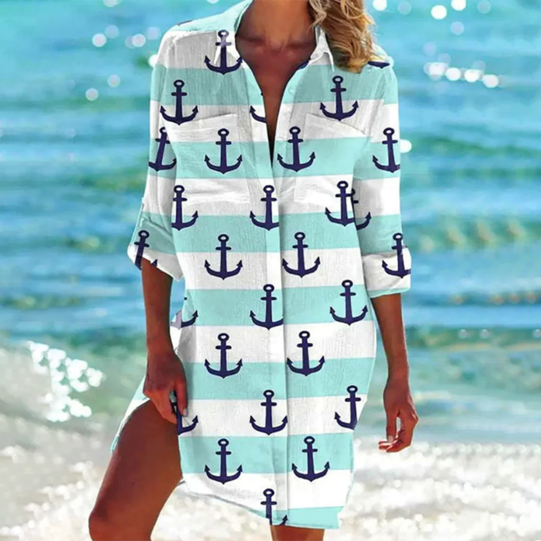 Indira - Vestido camiseiro clássico
