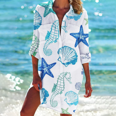 Indira - Vestido camiseiro clássico