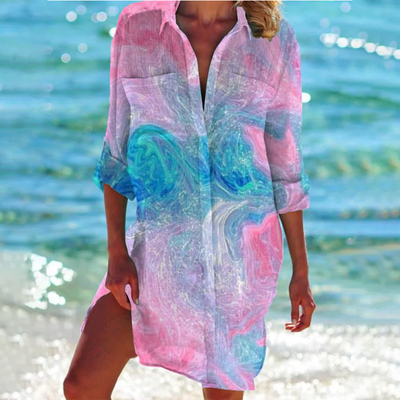 Indira - Vestido camiseiro clássico