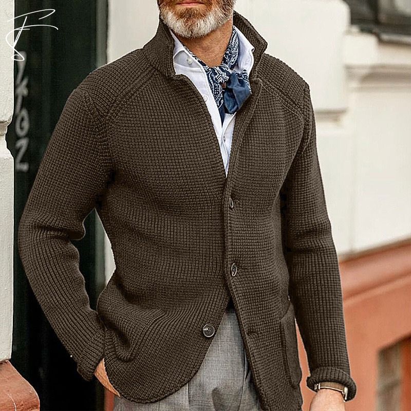 George – Cardigan Clásico para Hombre