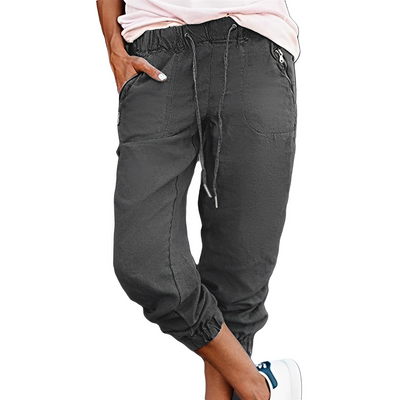 Evalyn - Elegante elástica pantalón cargo para mujeres