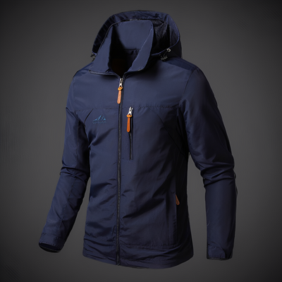 Dalton - Chaqueta impermeable con capucha para hombres