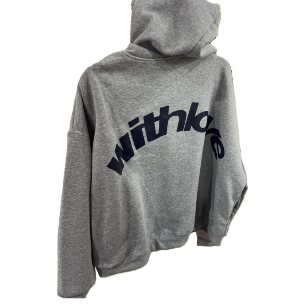 Jordin - Unisex-Hoodie con impresión gráfica en la espalda