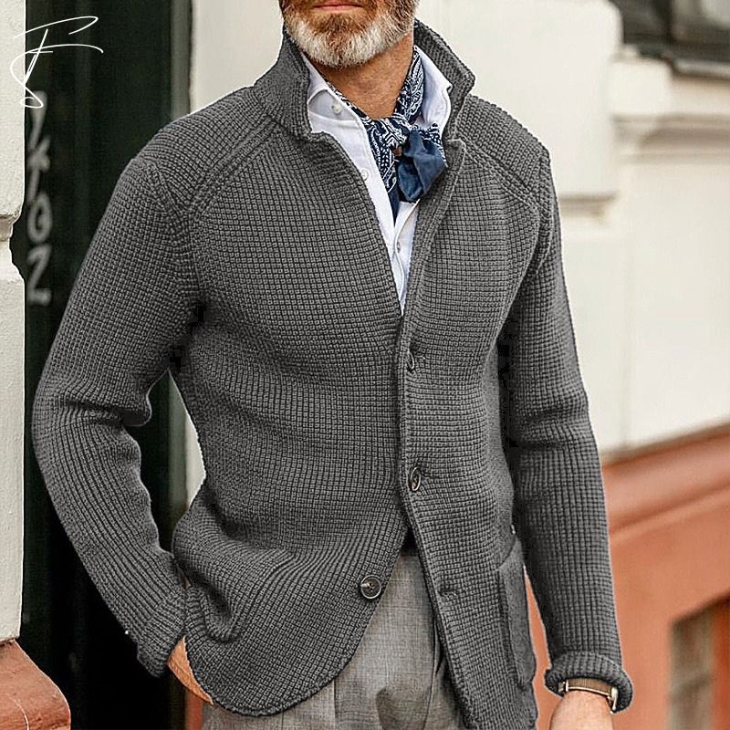 George – Cardigan Clásico para Hombre