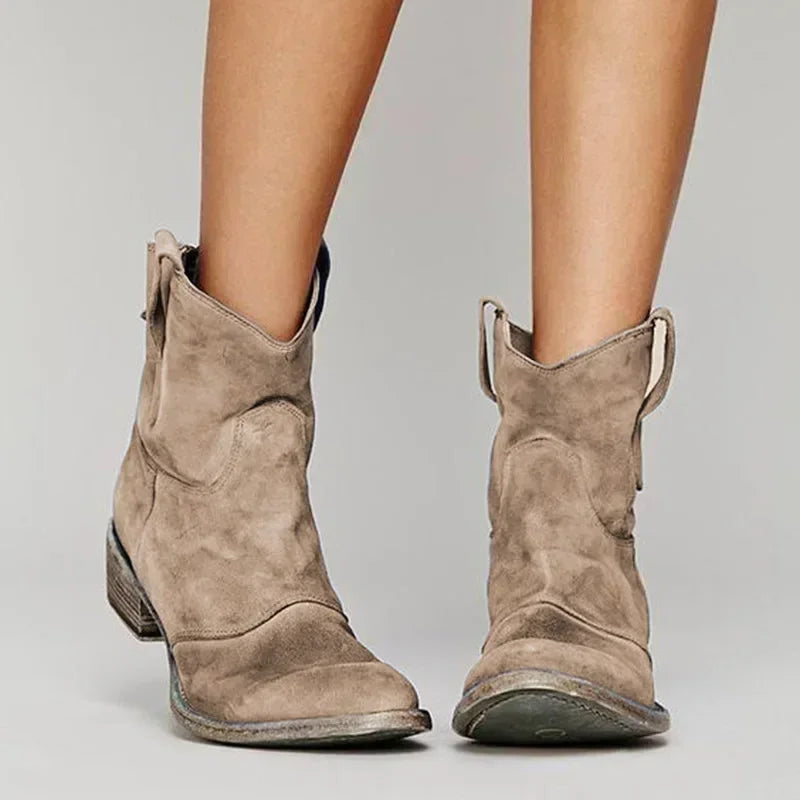 Jasmine - Botines al Tobillo de Estilo Western Moderno