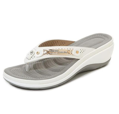 Darlene - Chanclas de Tacón Bajo