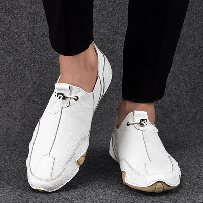 Geff - Mocasines Casuales de Piel