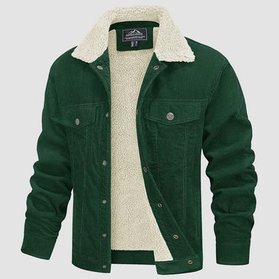 Leif - Robusta chaqueta de pana para un look urbano
