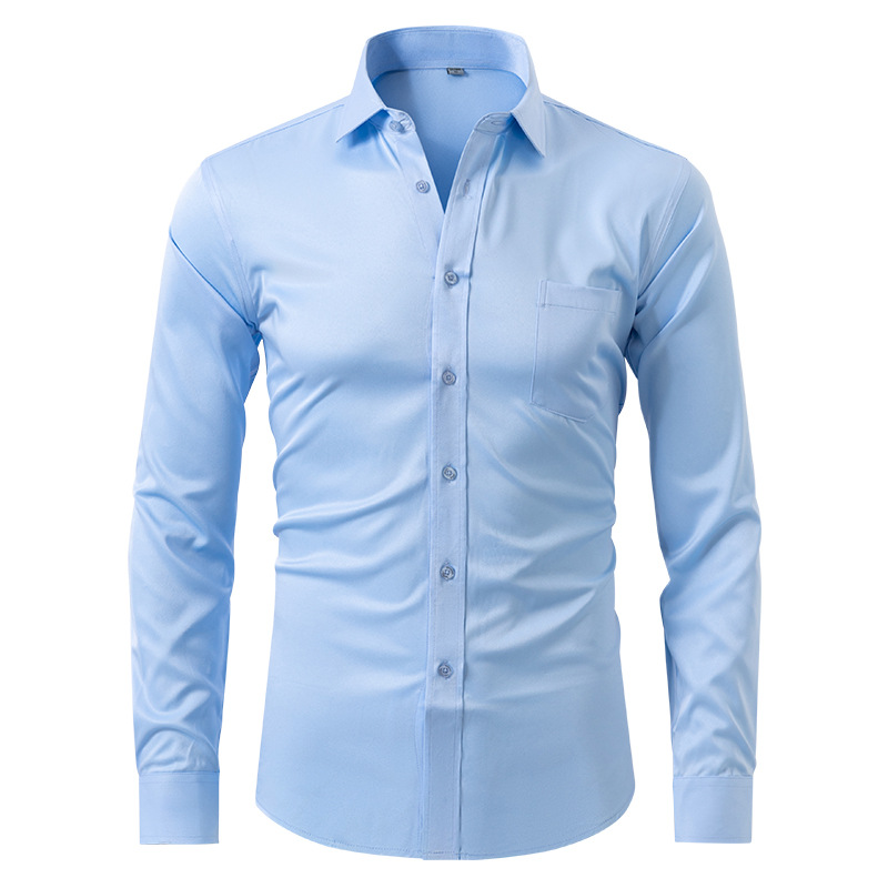 Lars – Camisa ajustada de manga larga