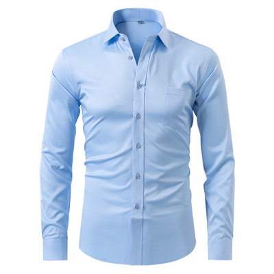 Lars – Camisa ajustada de manga larga