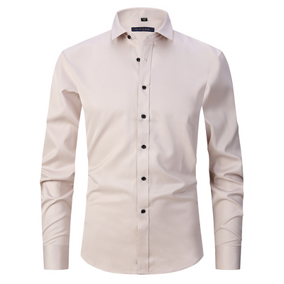 Lars – Camisa ajustada de manga larga