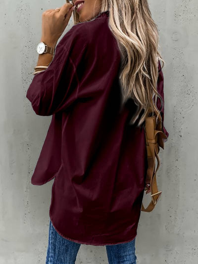 Kaitlyn - Camisa de Manga Larga con Botones