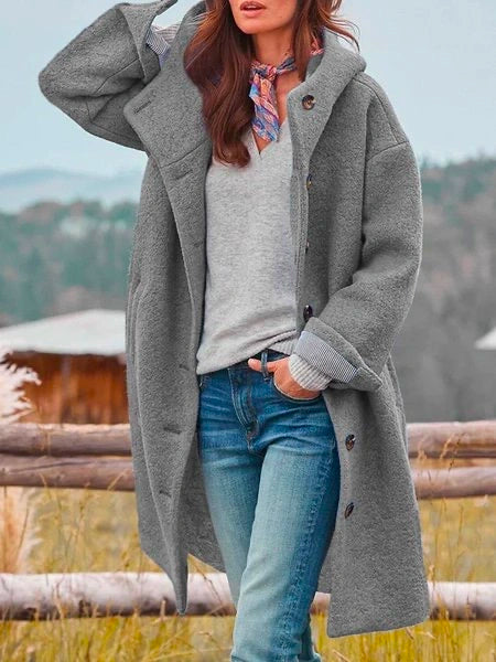 Yolanda - Elegante chaqueta rompevientos para otoño e invierno