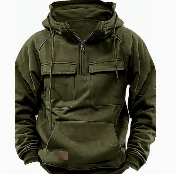 Jaxon – Chaqueta Streetwear con Capucha y Diseño Elegante