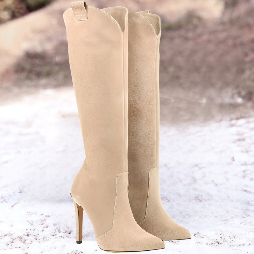 Mylène – Botas de cuero elegantes
