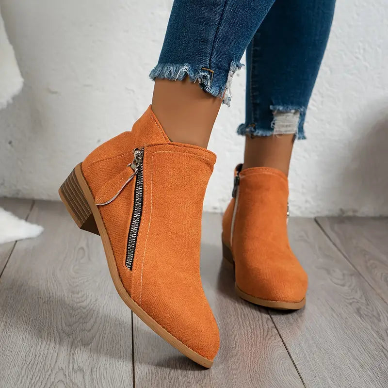 Klara – Botas con Cremallera