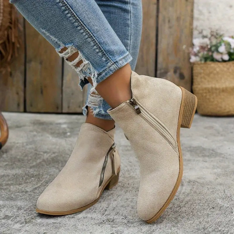 Klara – Botas con Cremallera