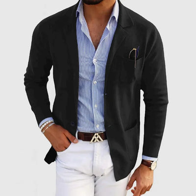 Nico – Elegante blazer de hombre con solapa y botones