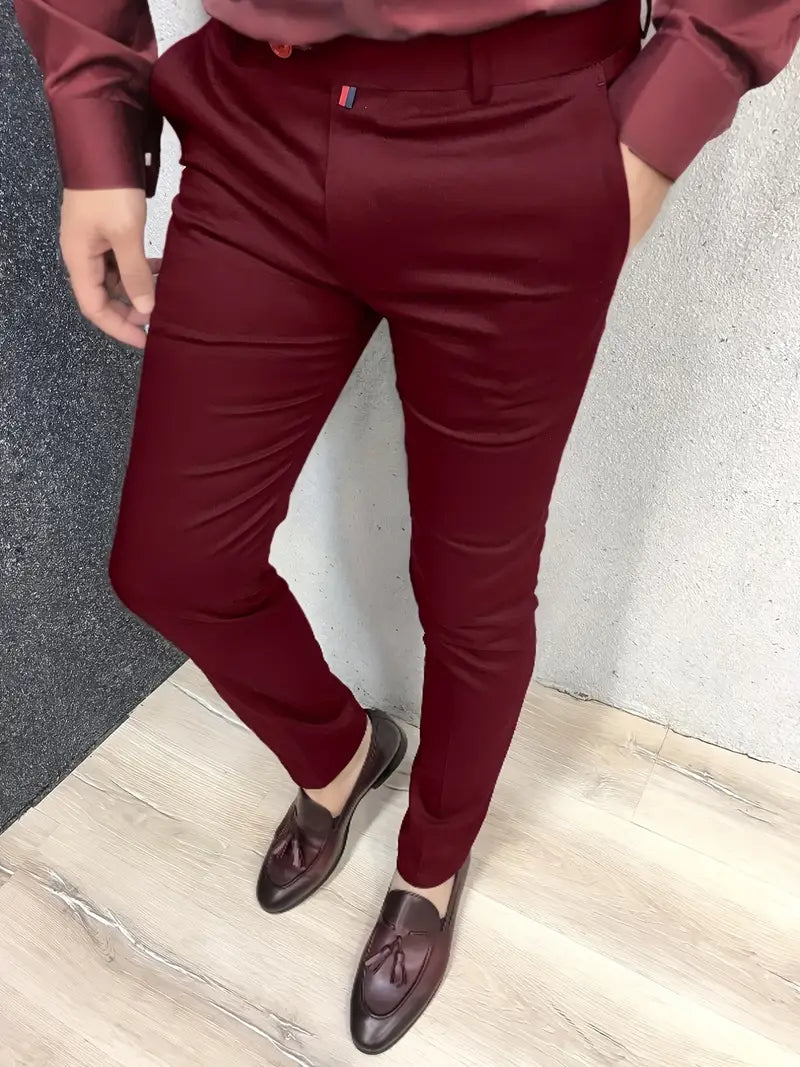 Benji - Pantalones Slim-Fit Elegantes y Atemporales