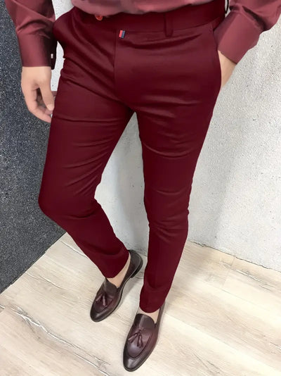 Benji - Pantalones Slim-Fit Elegantes y Atemporales