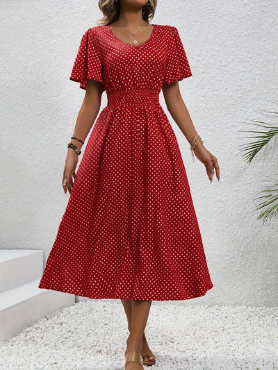 Melanie - Vestido con Estampado Floral Vibrante para Primavera y Verano