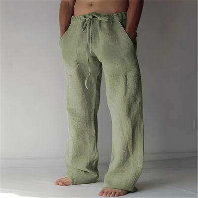 Arthur – Baggy Pantalones de Lino para Hombres