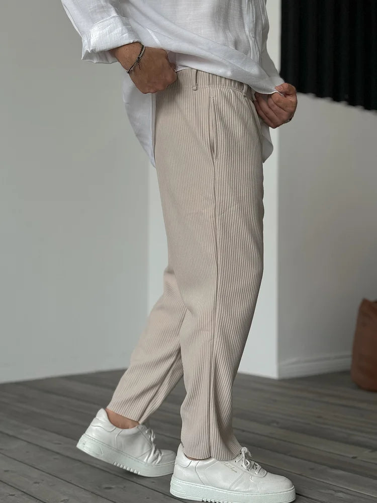 Ralph - Pantalones de Punto Canalé para Comodidad Todo el Día