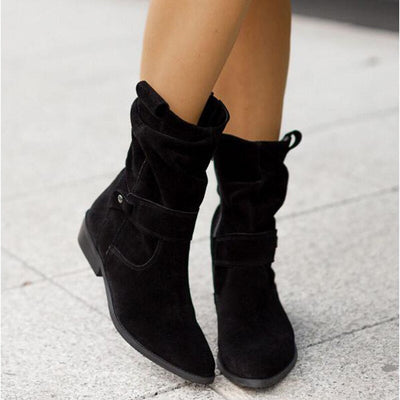 Alice – Botines de Gamuza