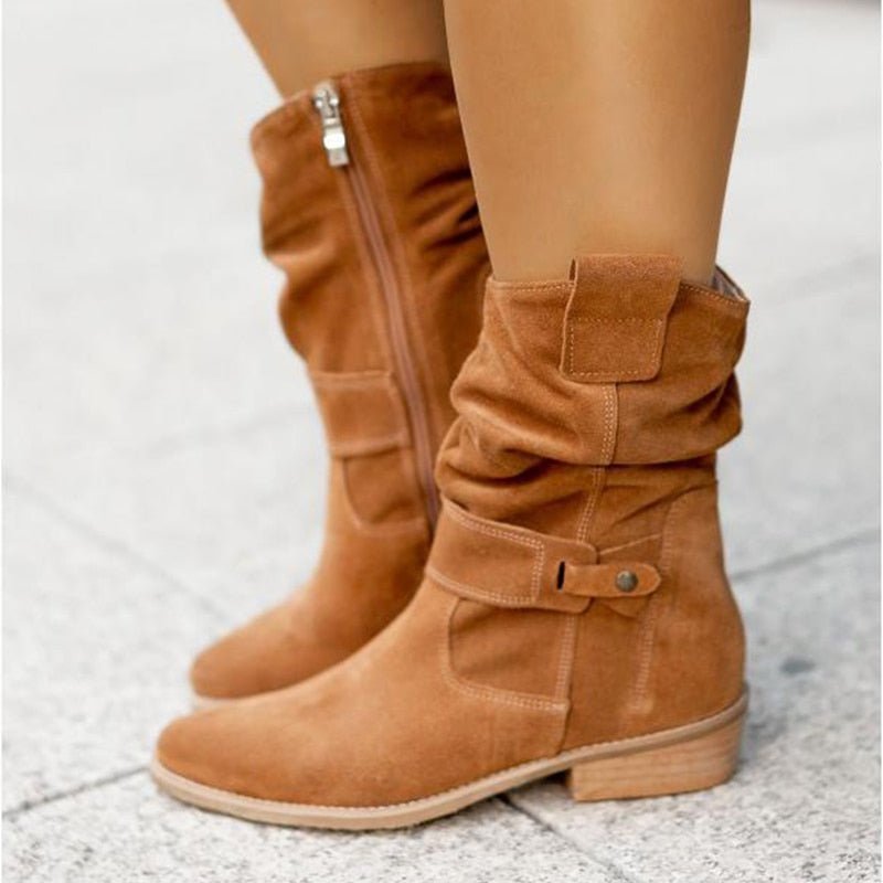Alice – Botines de Gamuza
