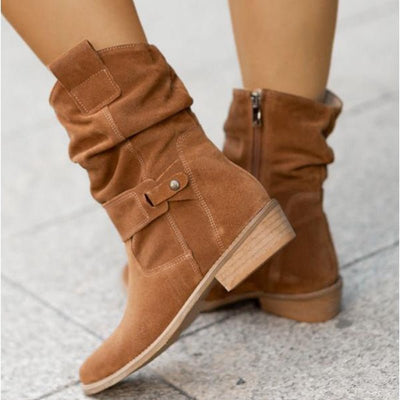 Alice – Botines de Gamuza