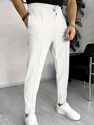 Barron - Pantalones con Diseño Waffle Audaz