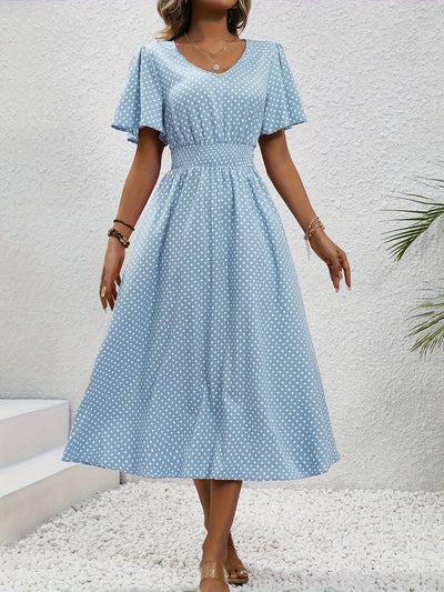 Melanie - Vestido con Estampado Floral Vibrante para Primavera y Verano