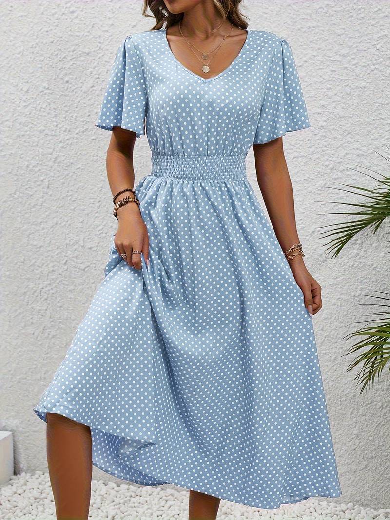 Melanie - Vestido con Estampado Floral Vibrante para Primavera y Verano