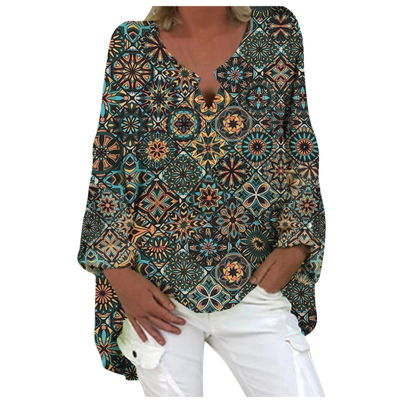 Mia – Blusa Elegante de Lino