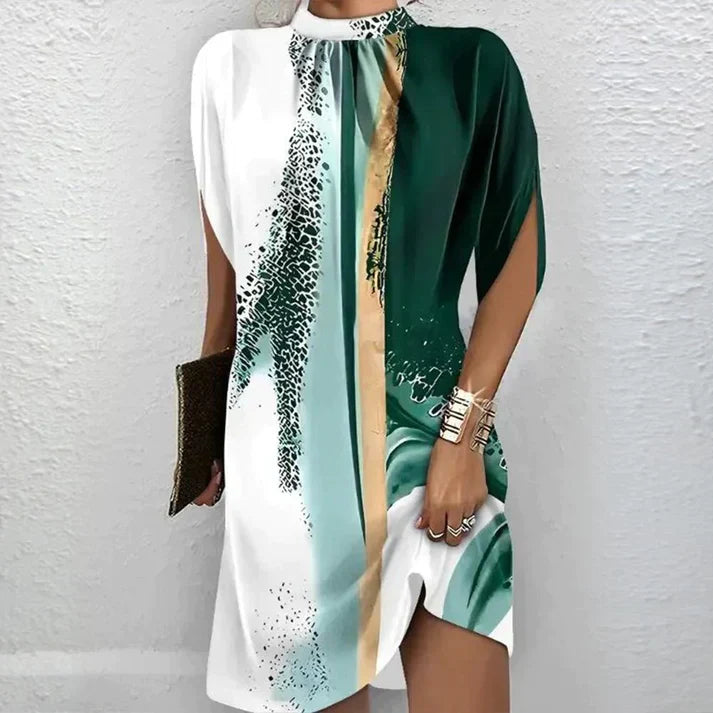 Lany – Vestido de Estampado Floral Vibrante