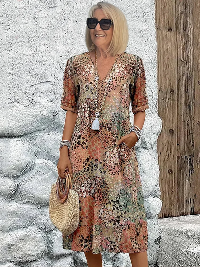 Fleur – Vestido de Jardín Ligero y Elegante