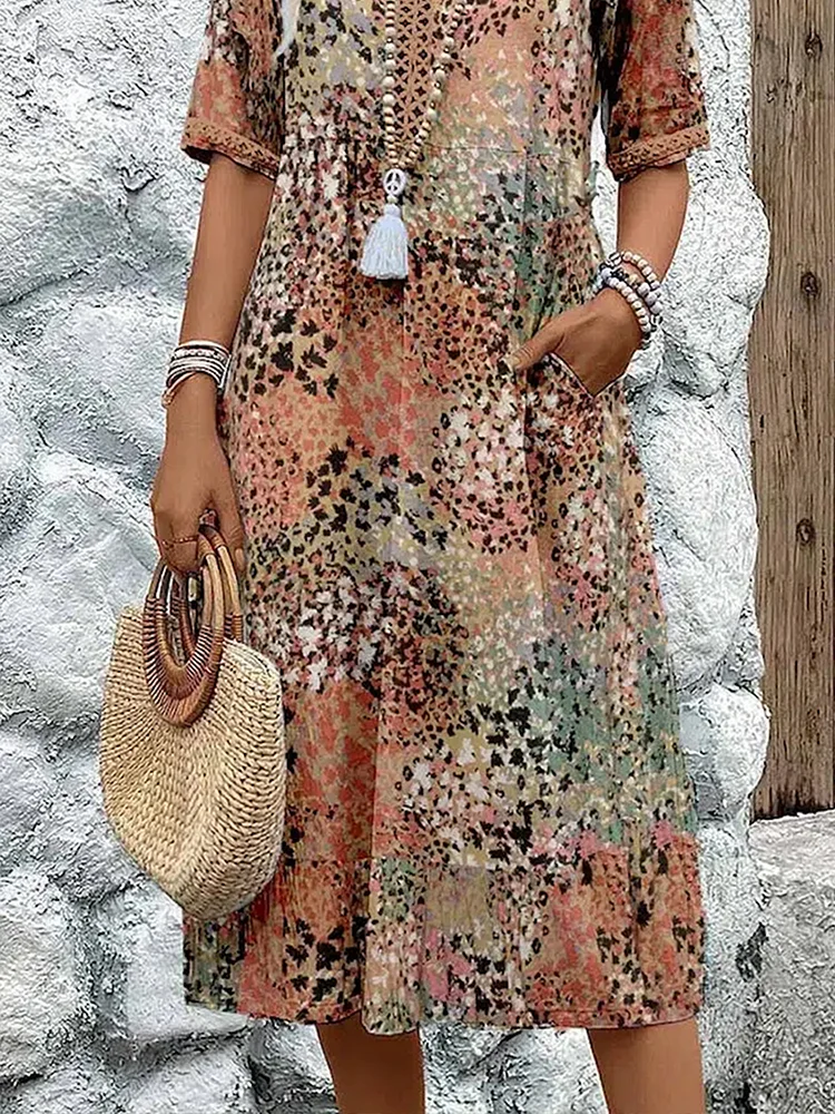 Fleur – Vestido de Jardín Ligero y Elegante