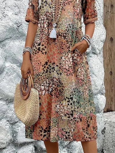 Fleur – Vestido de Jardín Ligero y Elegante