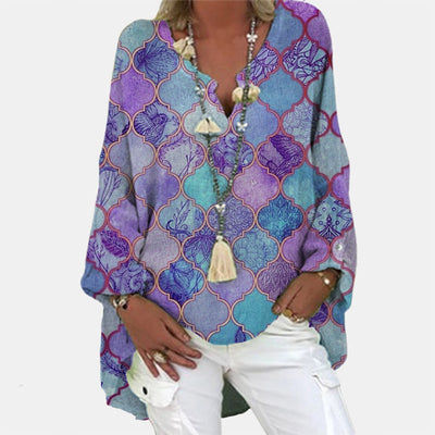 Mia – Blusa Elegante de Lino
