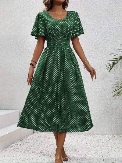 Melanie - Vestido con Estampado Floral Vibrante para Primavera y Verano