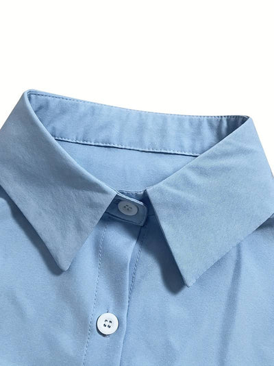 Kaitlyn - Camisa de Manga Larga con Botones