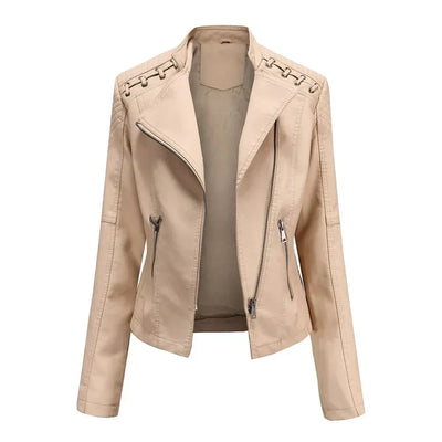 Sofie - Chaqueta de Cuero Elegante para Todos los Días