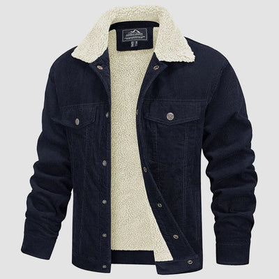 Leif - Robusta chaqueta de pana para un look urbano